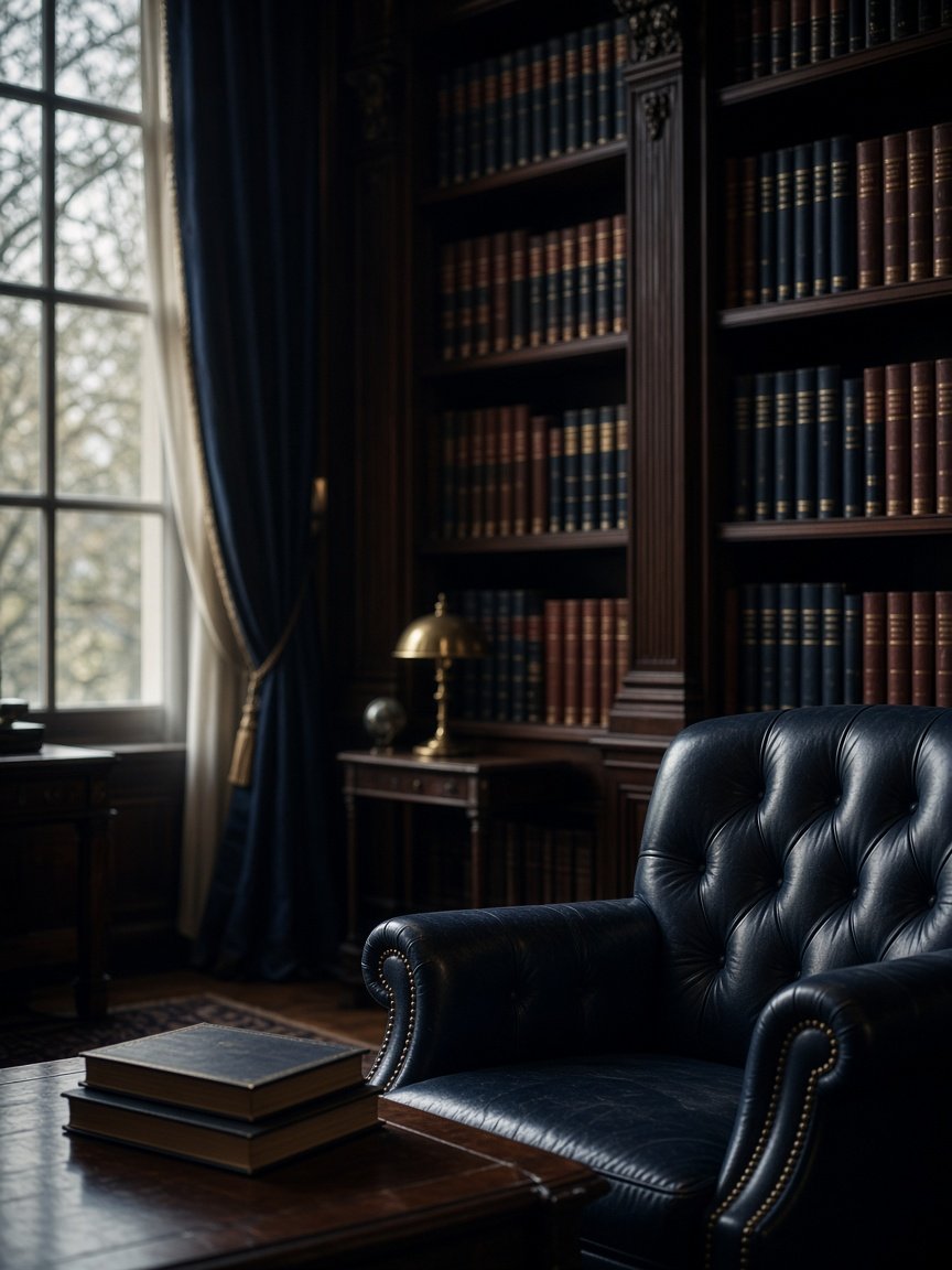 Law library atmosphere for CLAT preparation
